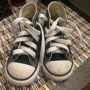 Toddler Converse Black High-Top Sneaker